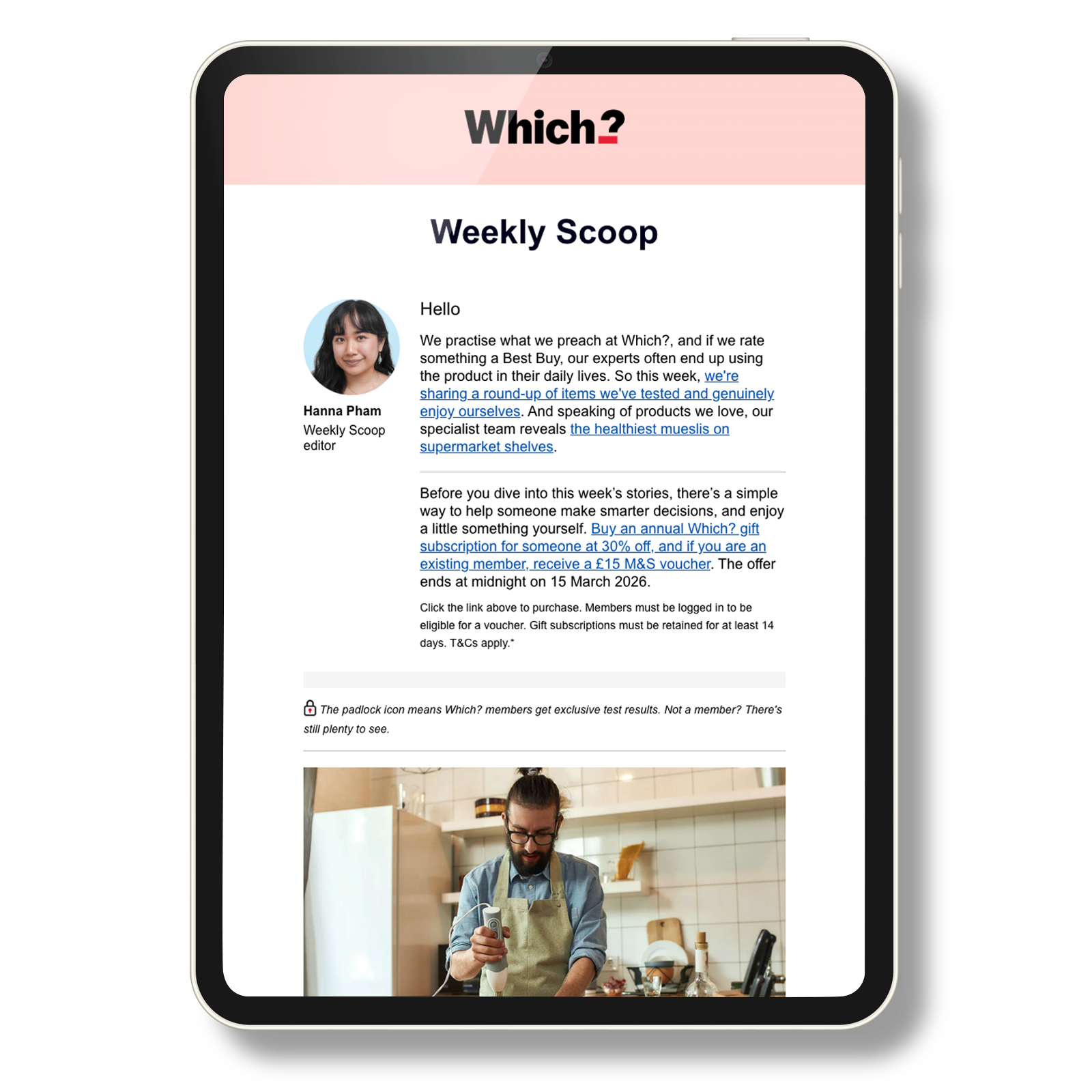 Weekly Scoop newsletter