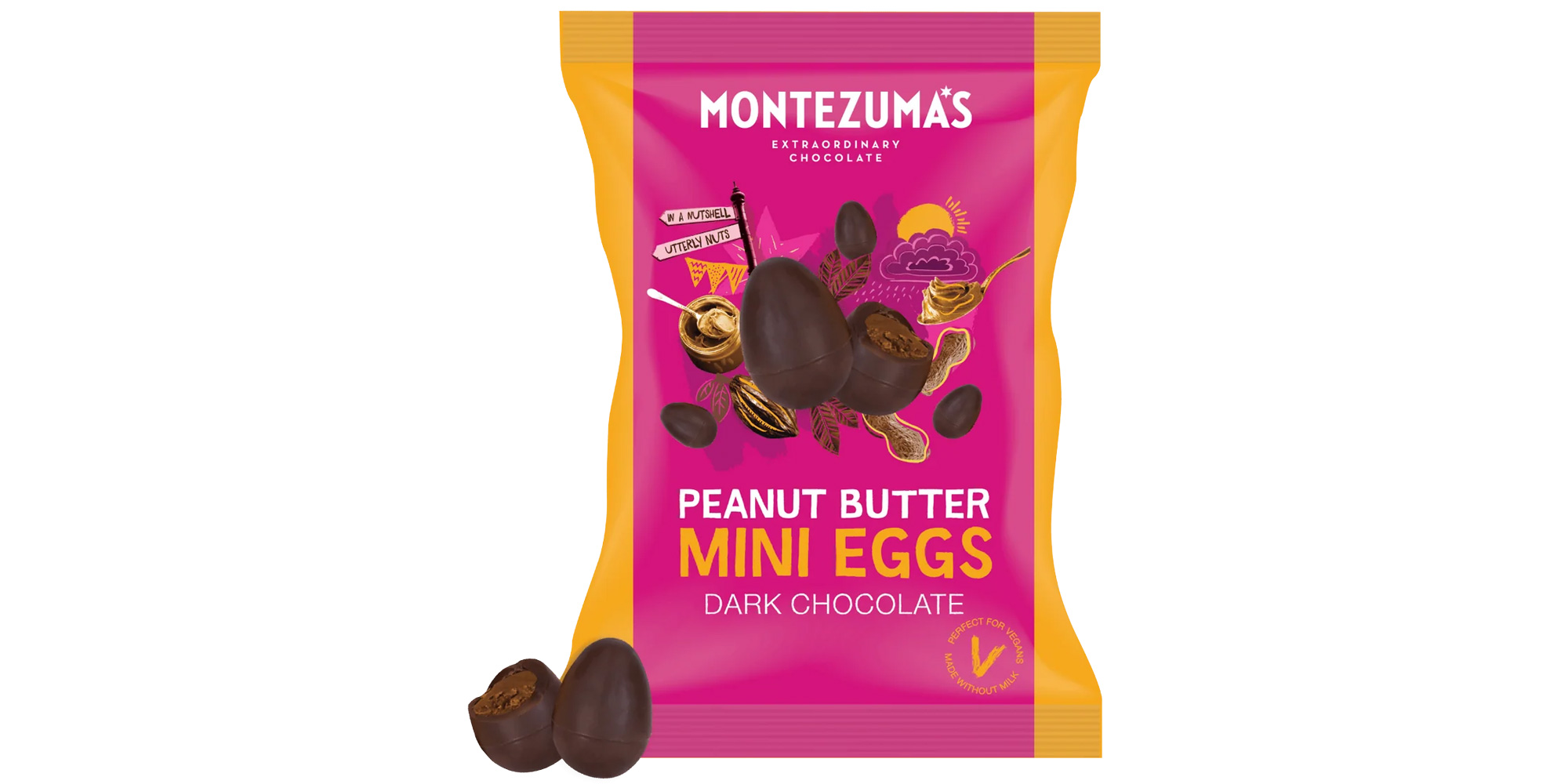 Montezuma peanut butter mini eggs