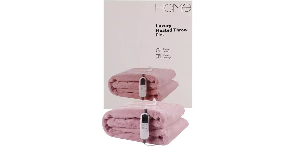 Home Luxury Heated Throw