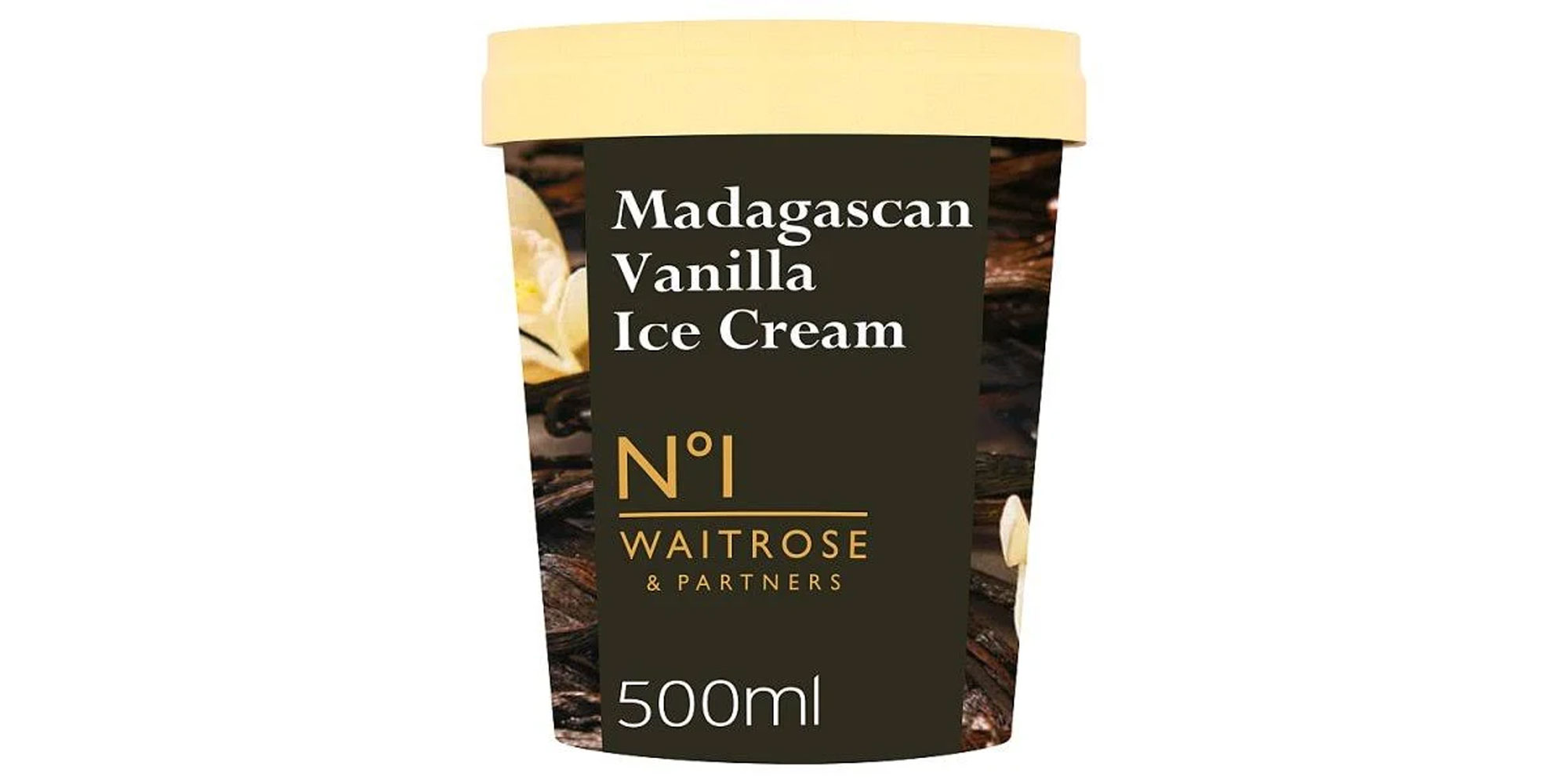Waitrose Madagascan vanilla ice cream
