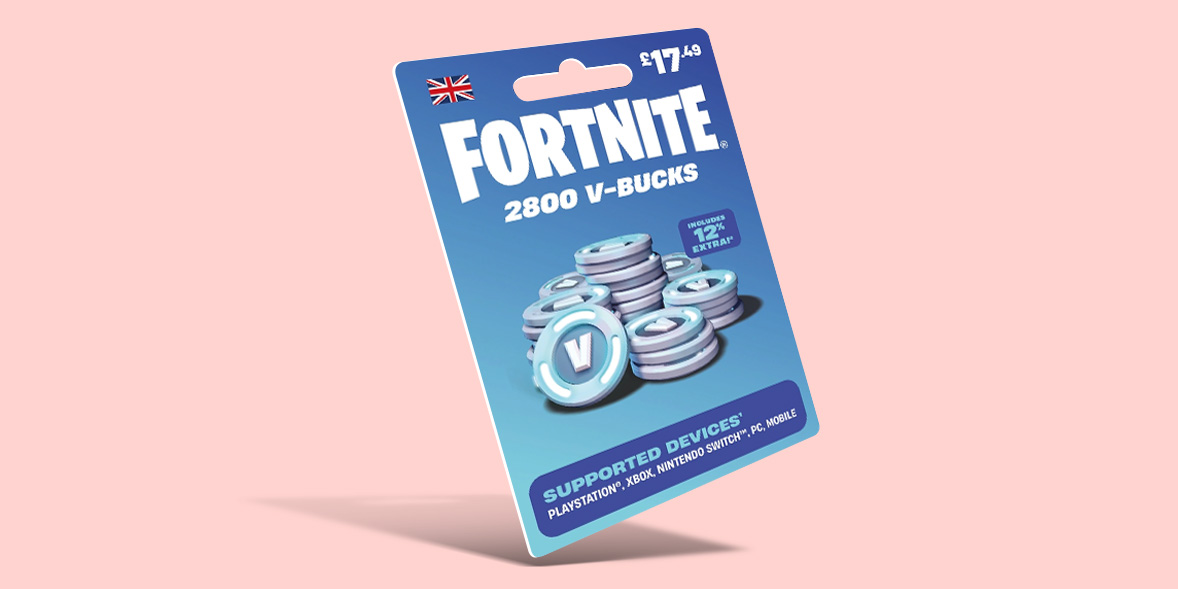 Fortnite Vbucks gift card