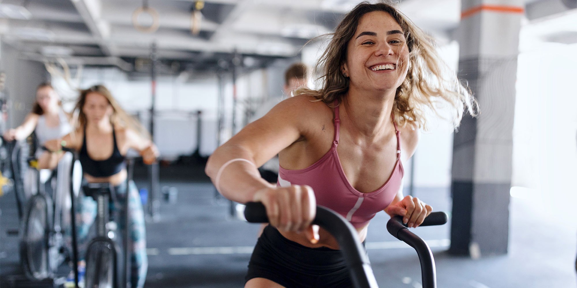 Person at the gym