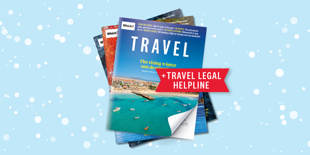 Which? Travel magazine covers