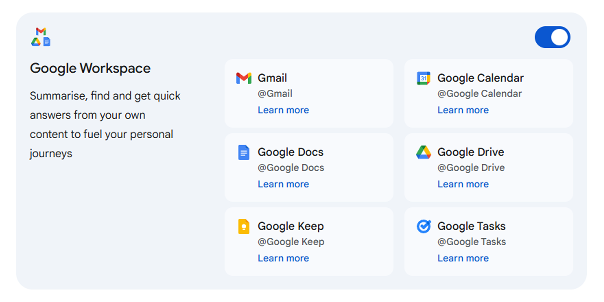 Google Workspace screenshot