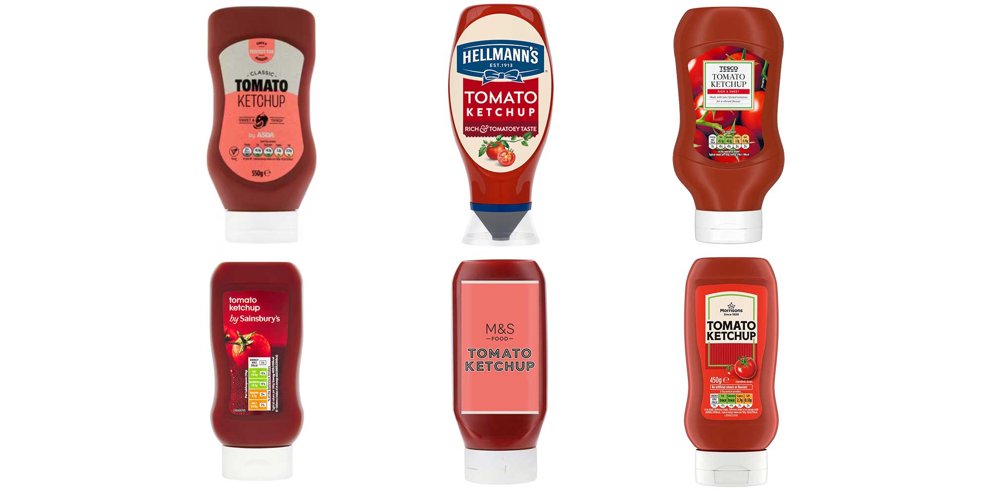 Supermarket tomato ketchup