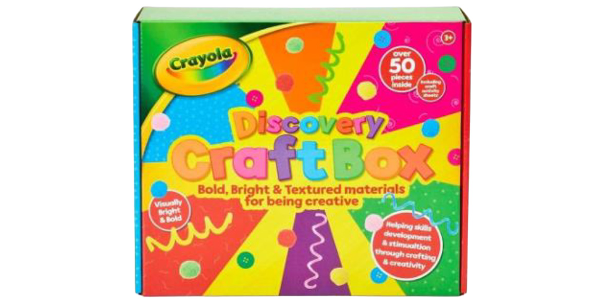 Recalled Crayola Discovery craft box