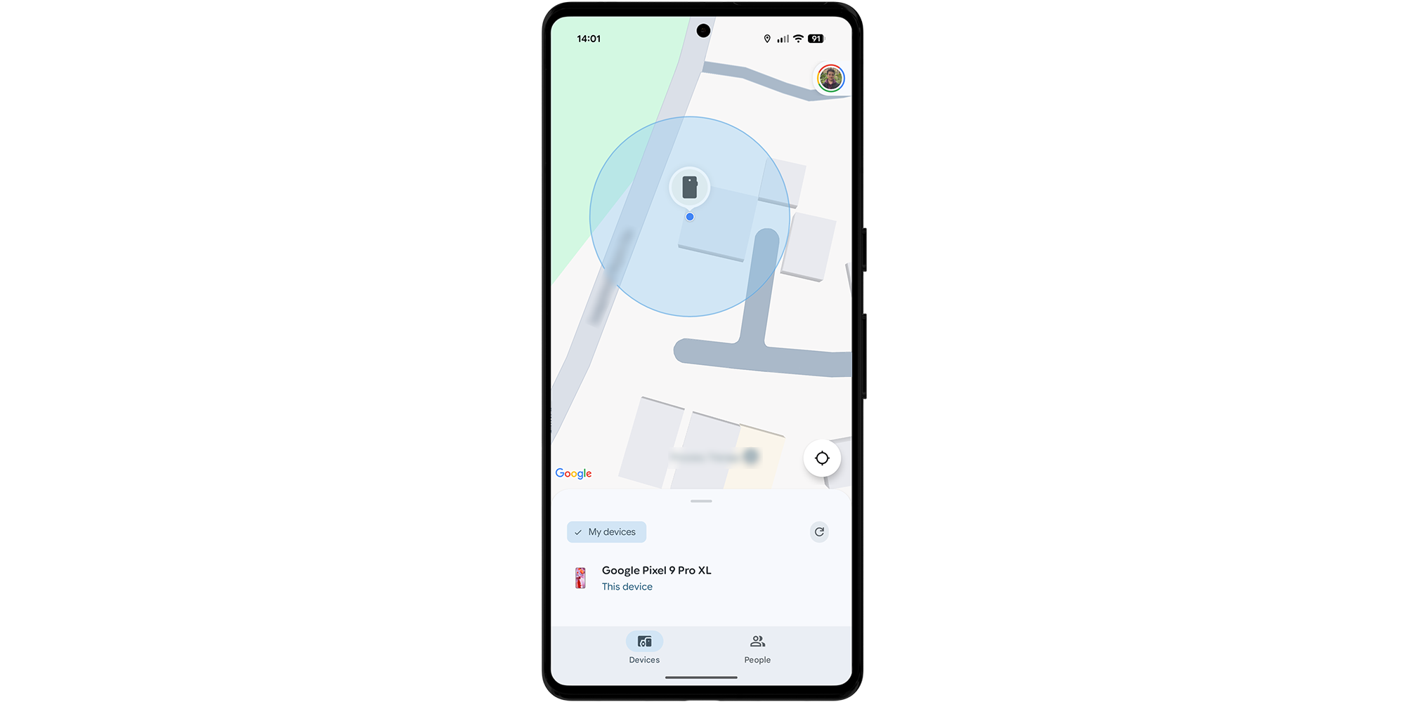 Find Hub screenshot