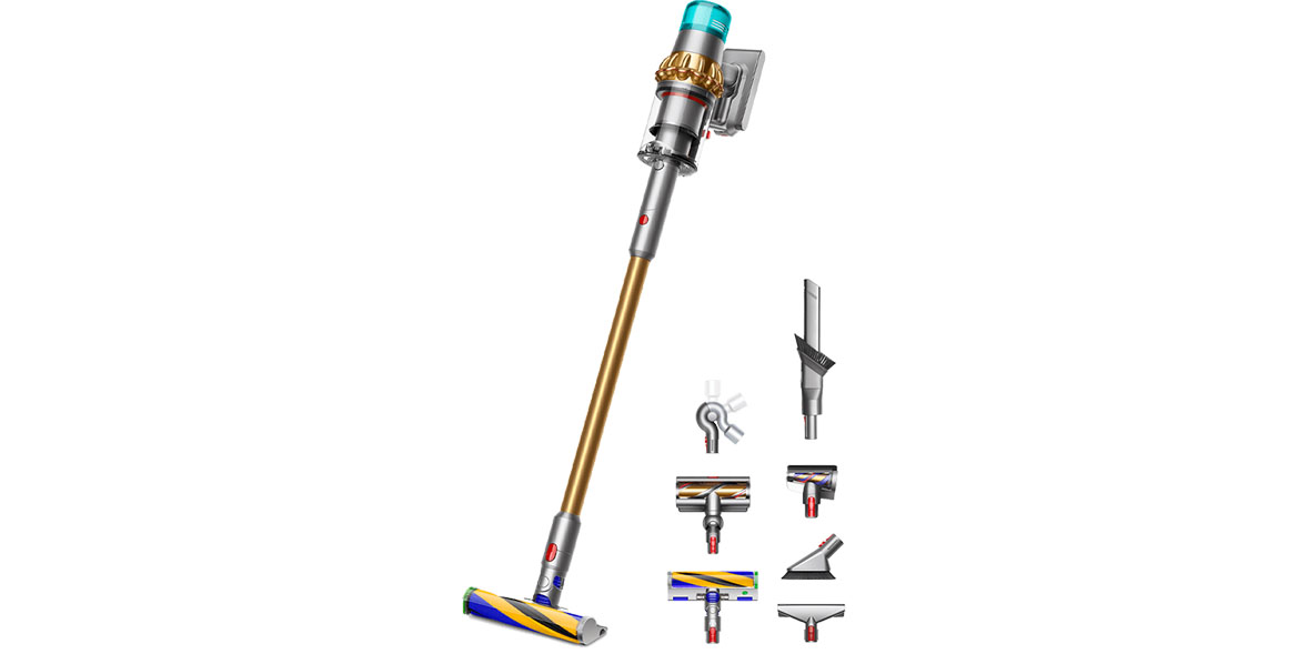 Dyson V15 detect absolute vacuum and accessories