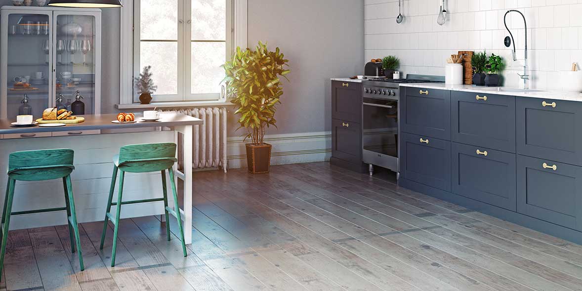 Engineered wood flooring