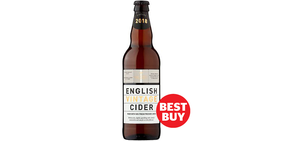 Best vintage cider supermarkets vs Aspall, Henry Westons and more