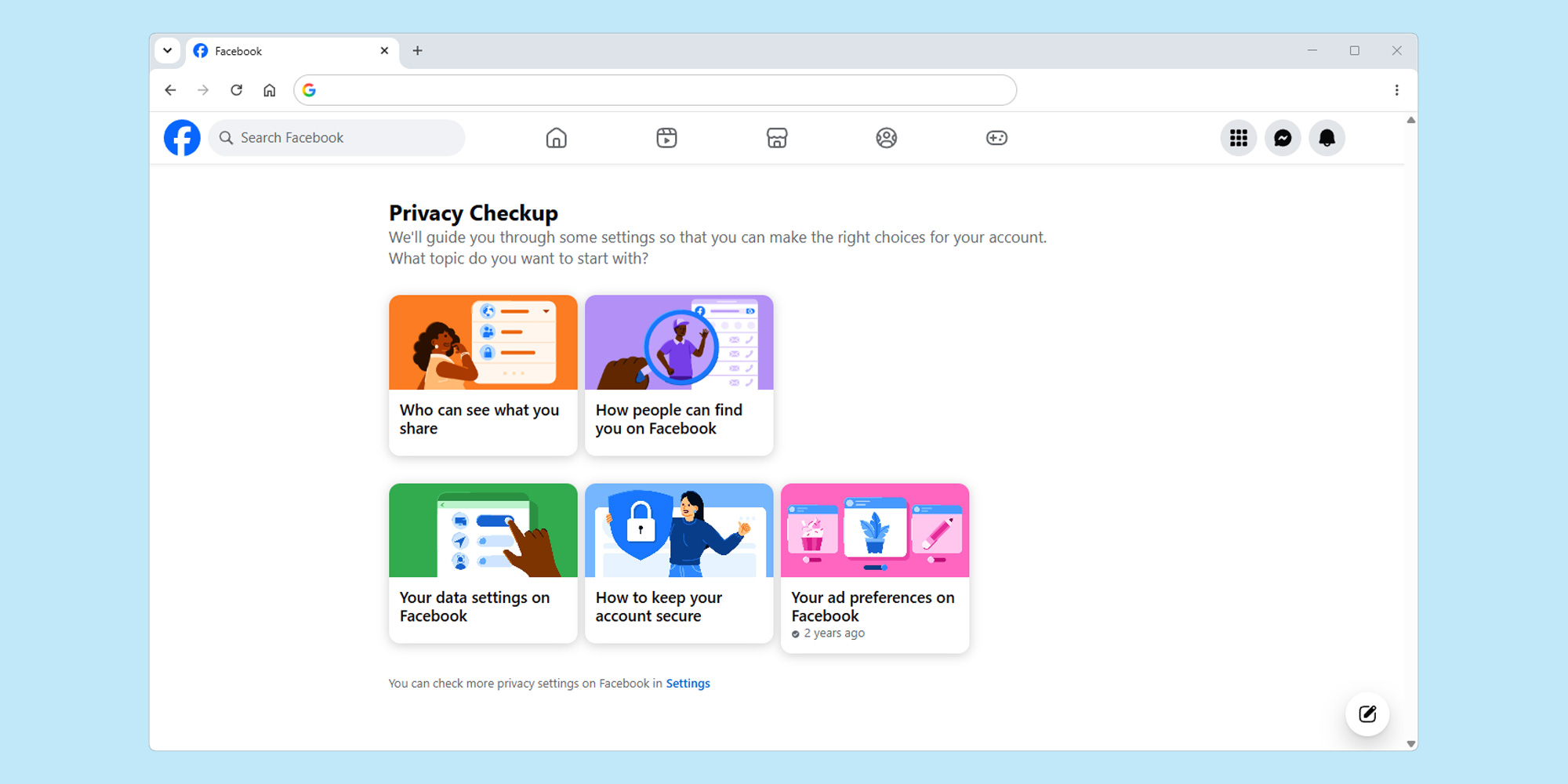 Facebook privacy