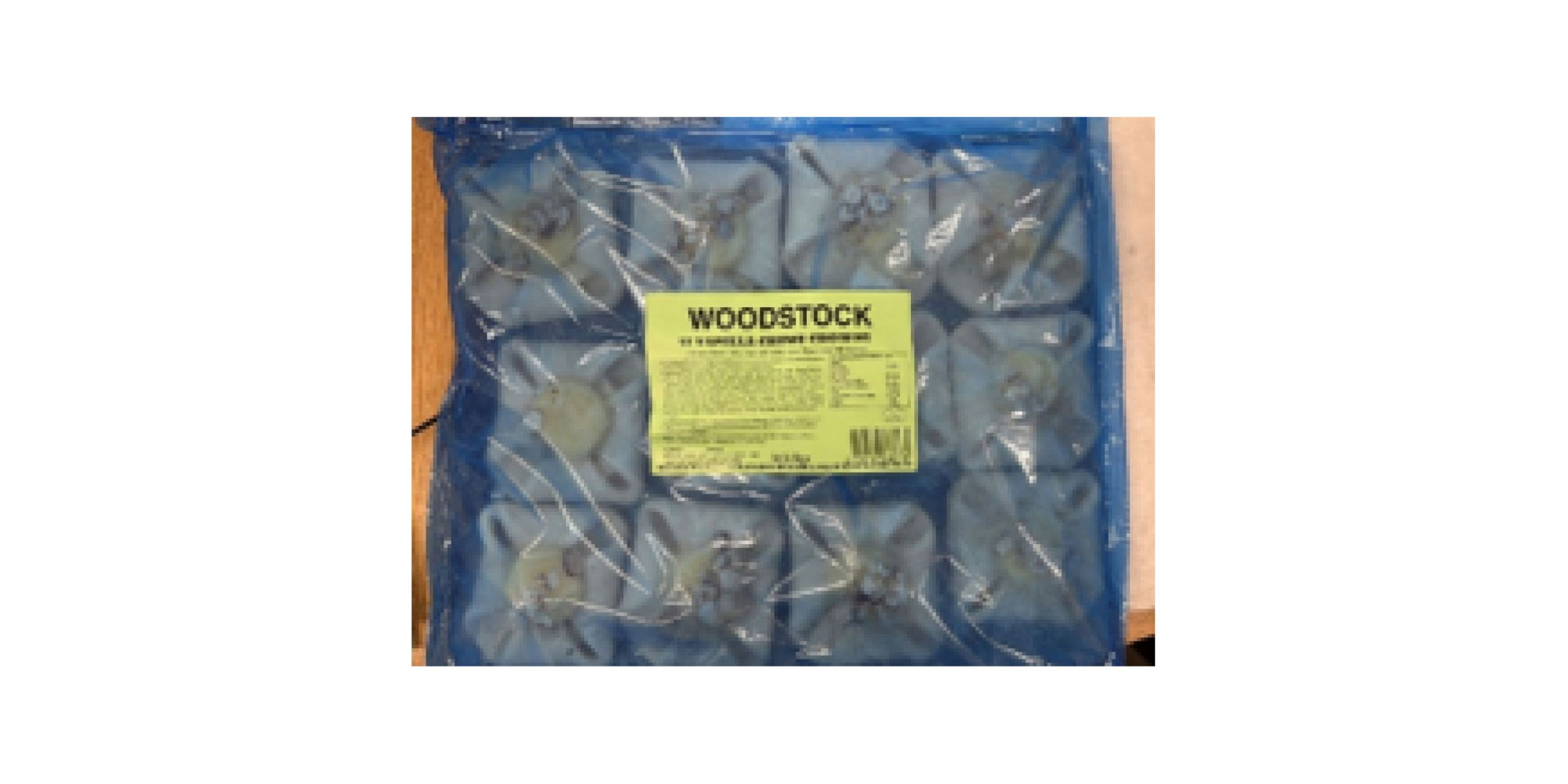 Recalled Woodstock Vanilla Crowns