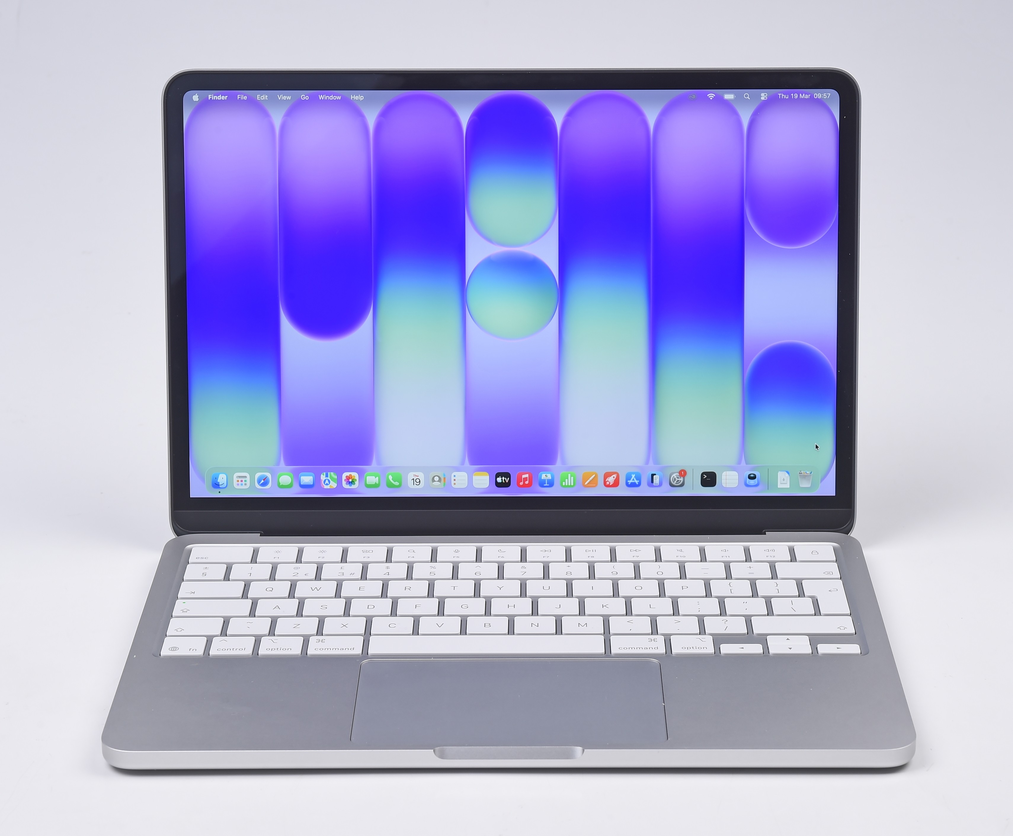 MacBook Neo laptop in silver