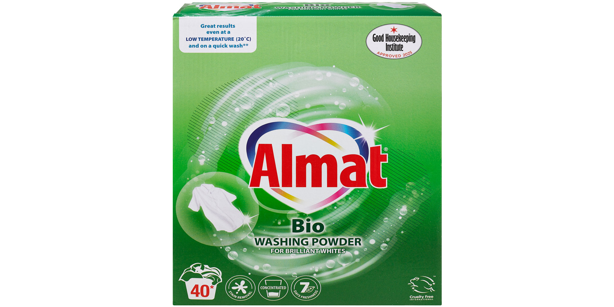 Aldi Almat Bio For Brillant Whites Powder