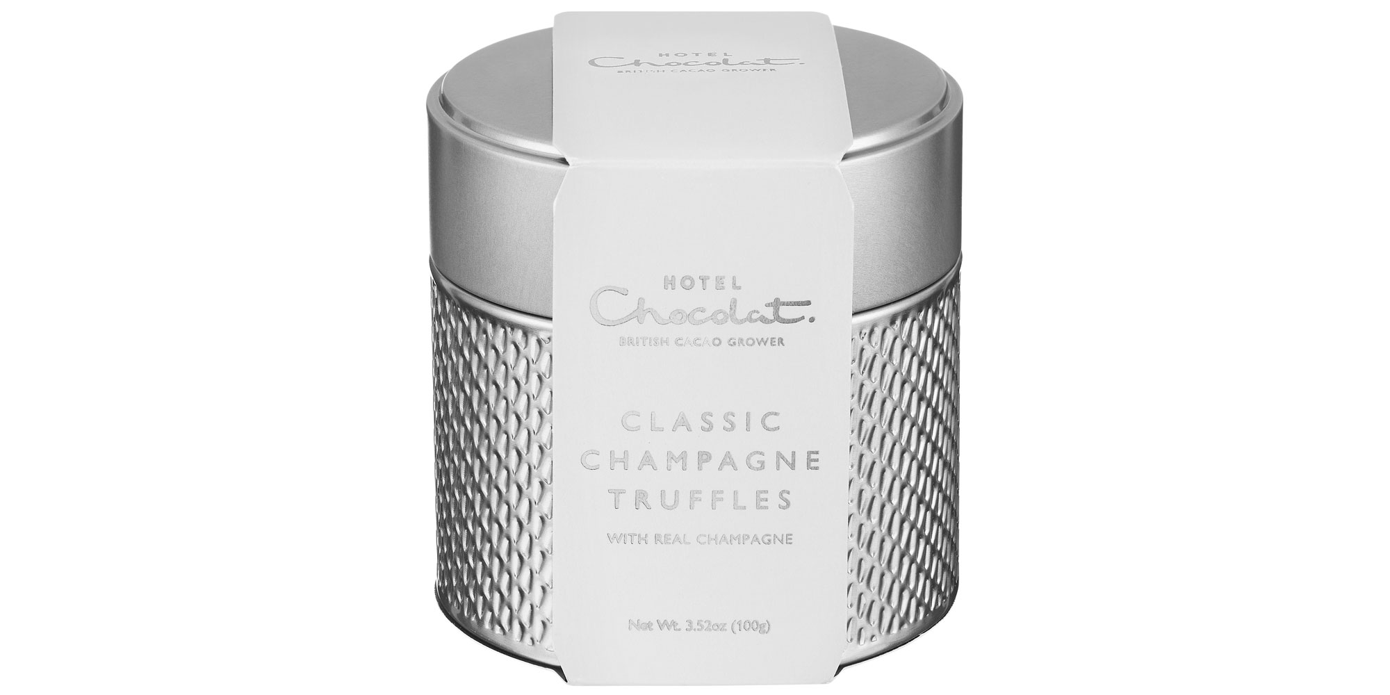 Hotel Chocolat Classic Champagne Truffle Tin