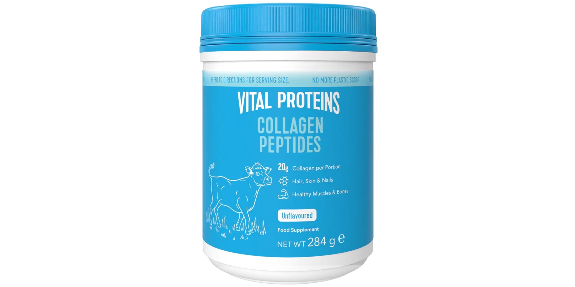 A jar of Vital Proteins Collagen Peptides. 