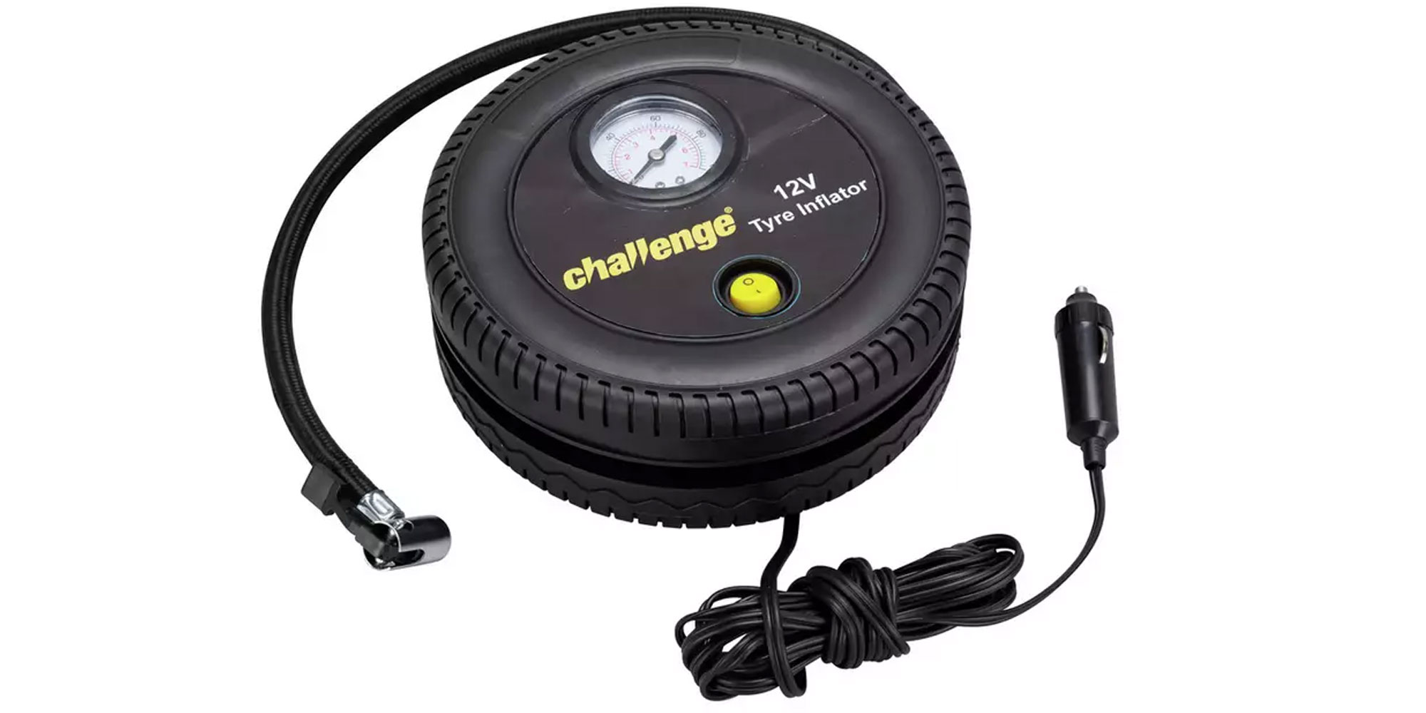 Challenge 12V Analogue Tyre Inflator