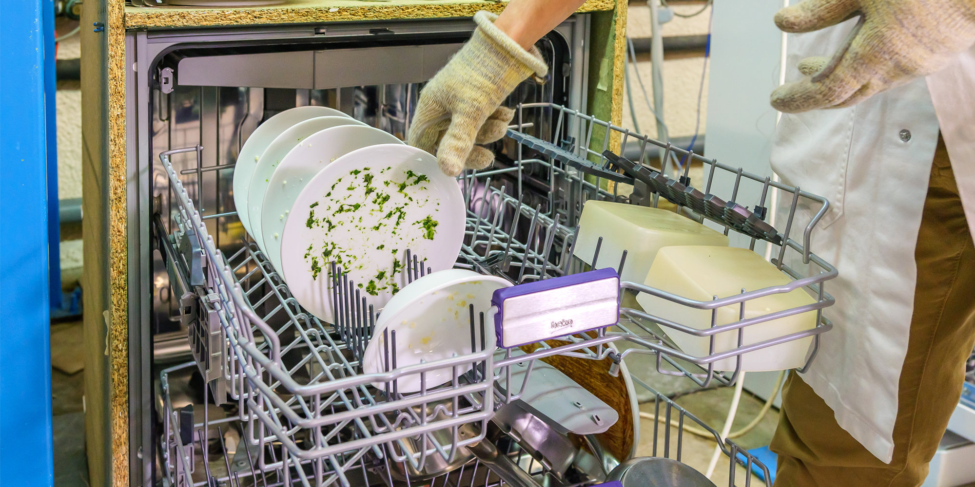Dishwasher ease of use test