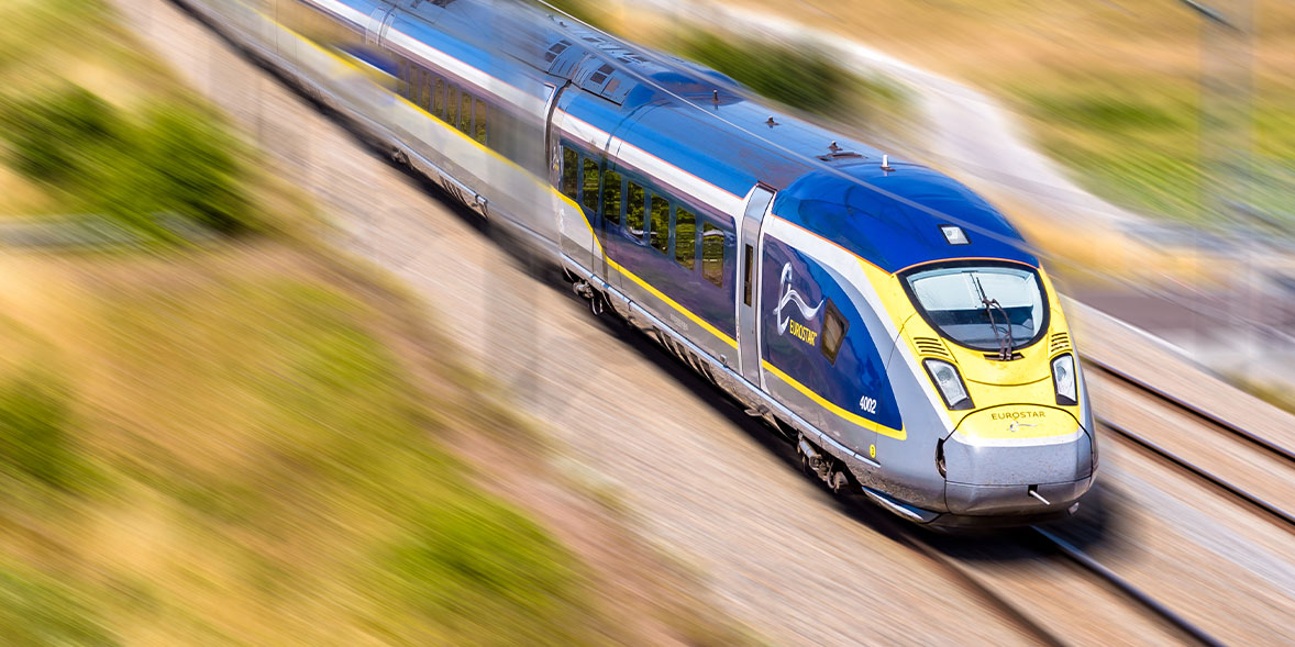 Eurostar train