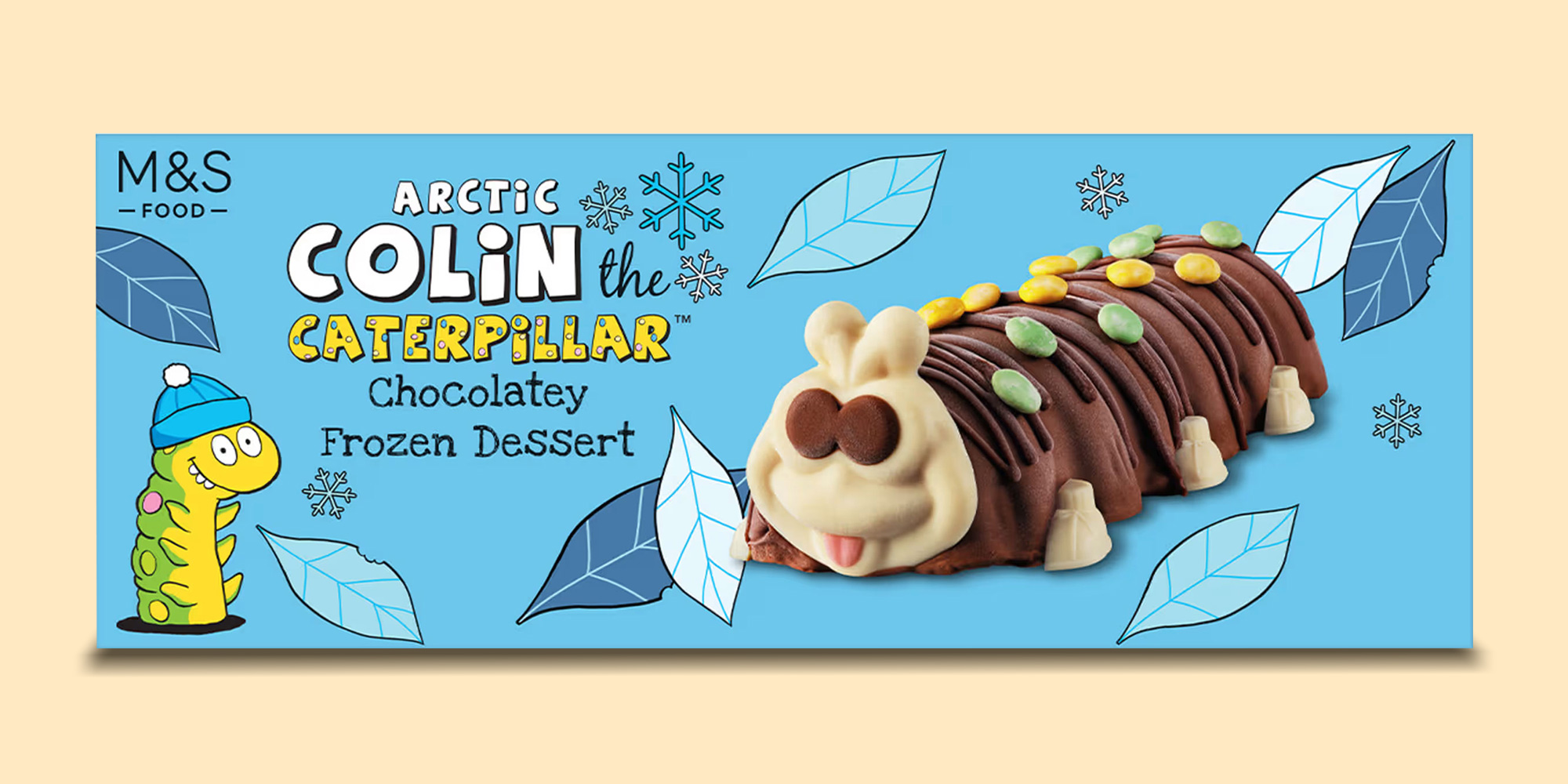 Arctic Colin the Caterpillar