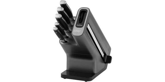 Ninja Foodi StaySharp Knife Block with Integrated Sharpener