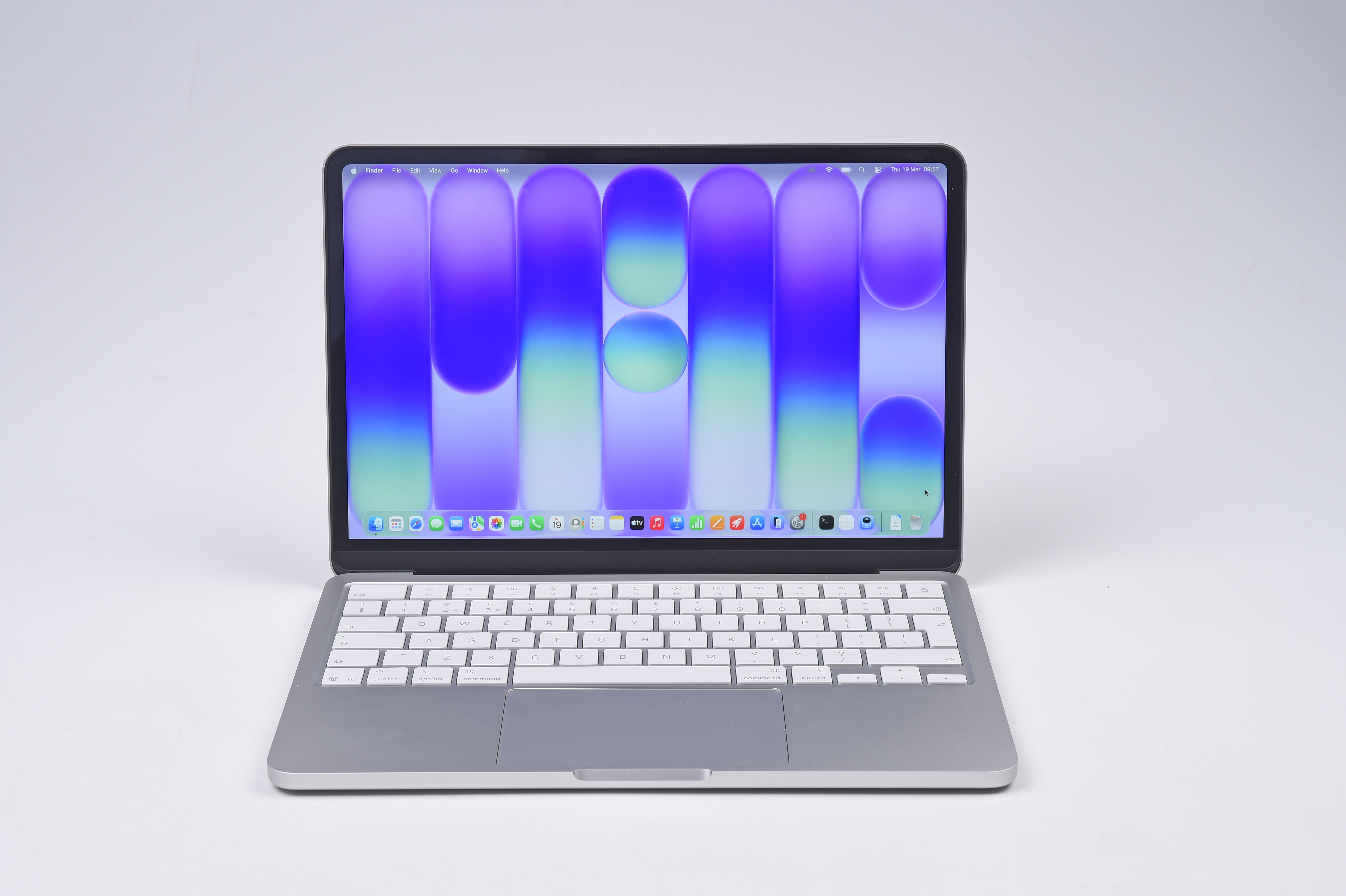 MacBook Neo laptop in silver
