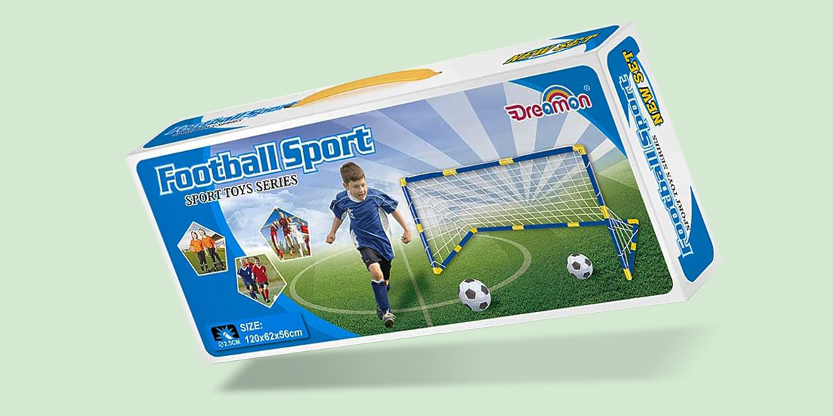 Kids football goal