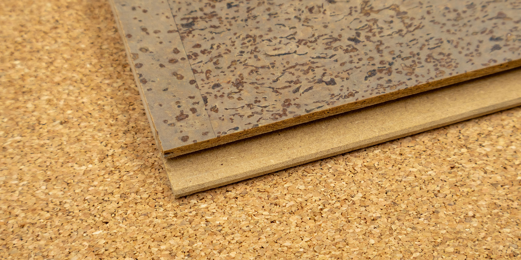 Cork flooring
