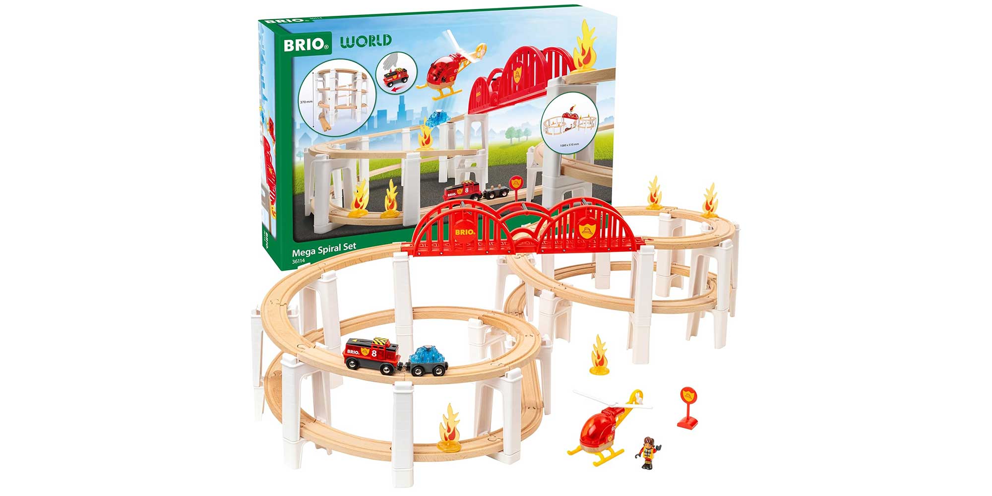 Brio Mega Spiral Set