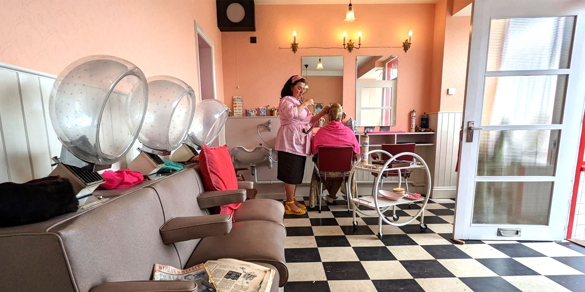 The hairdresser at beamish