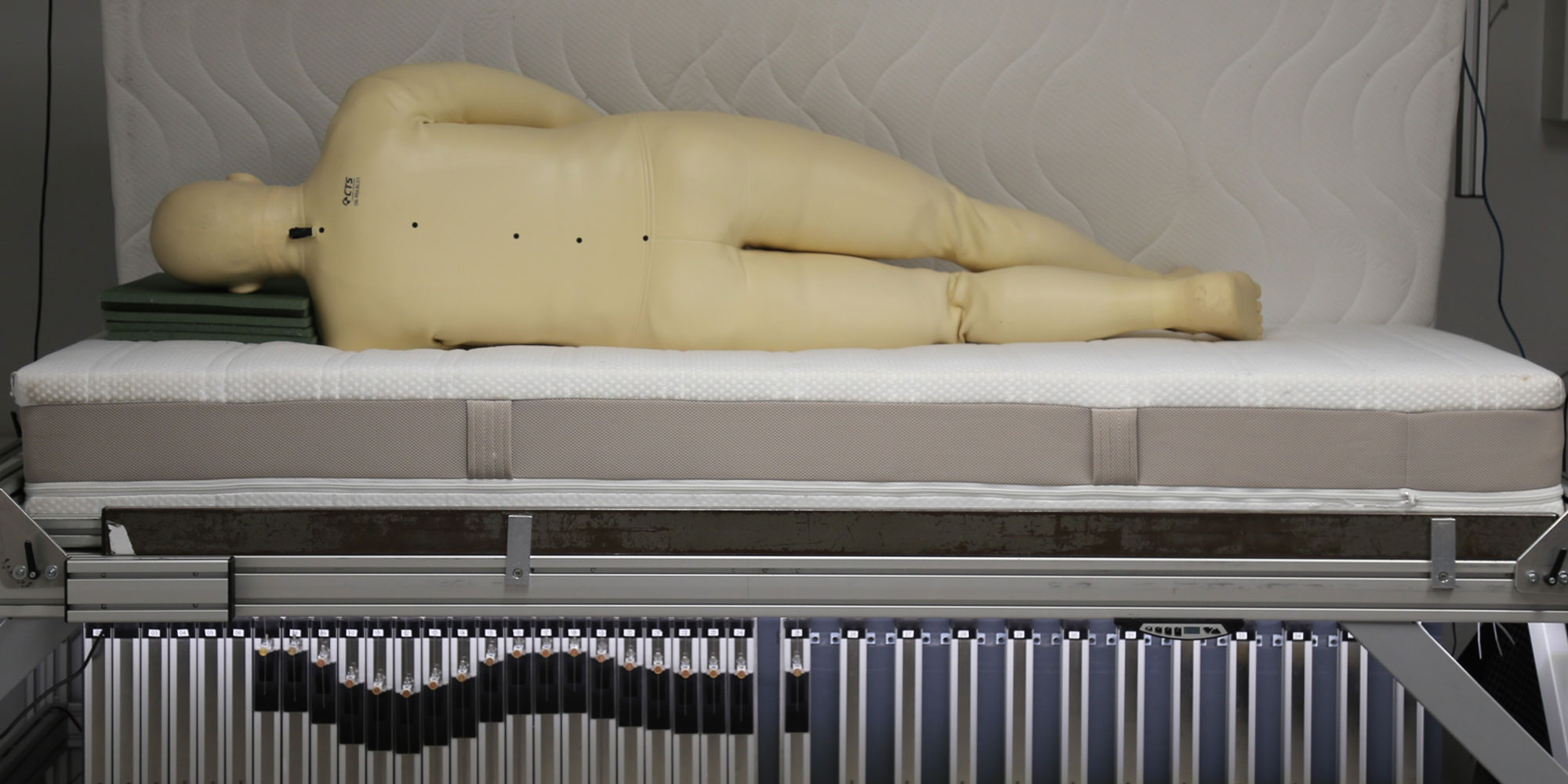 mattresses for side sleepers dummy test