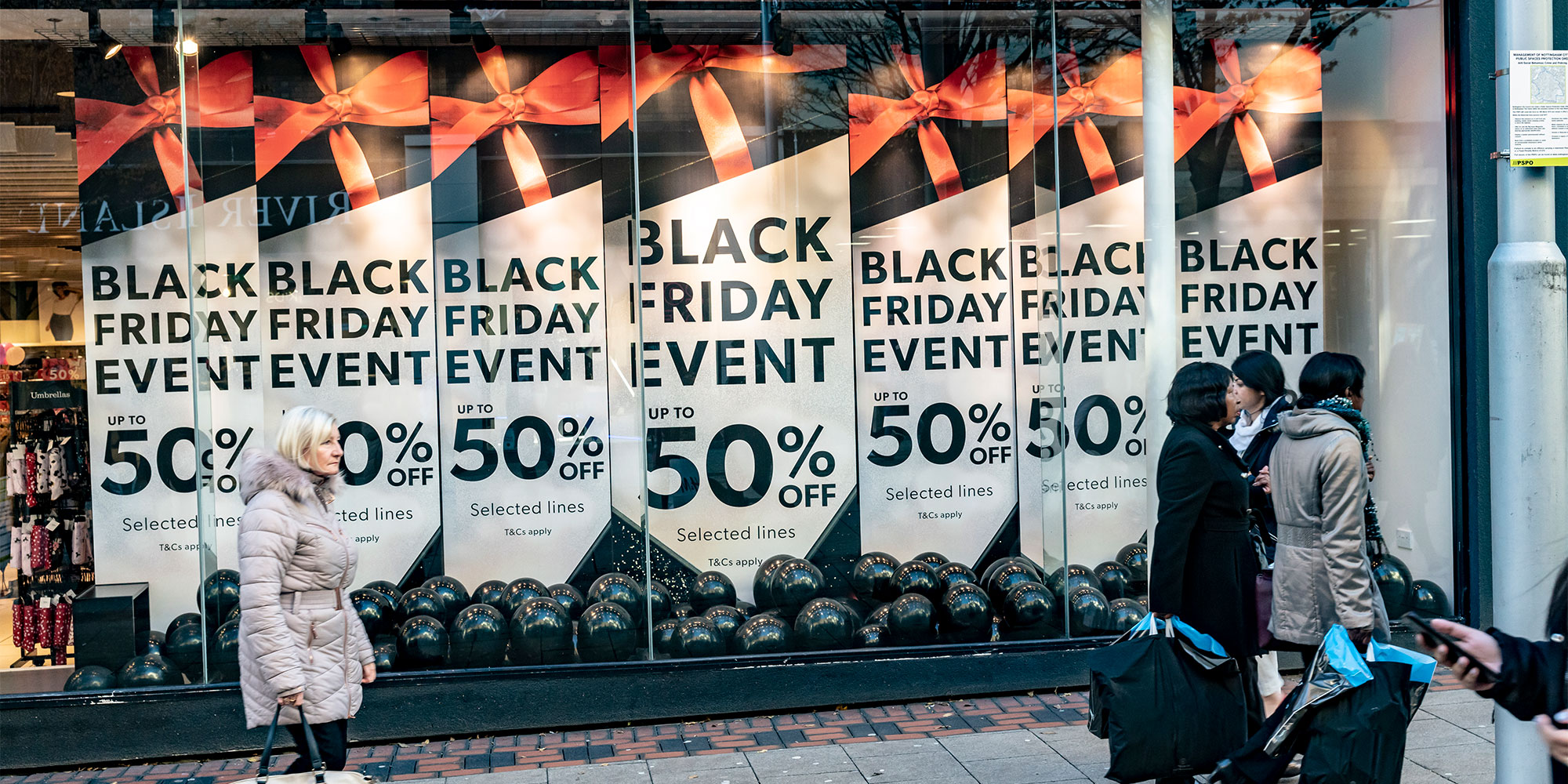 Black Friday window