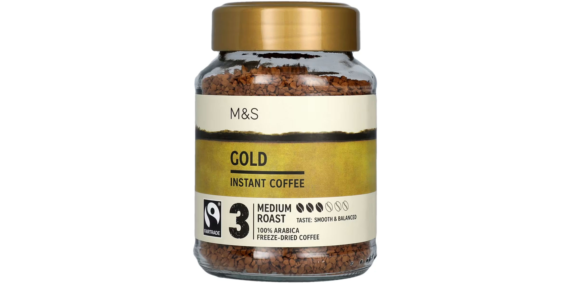 M&S Gold Instant COffee jar