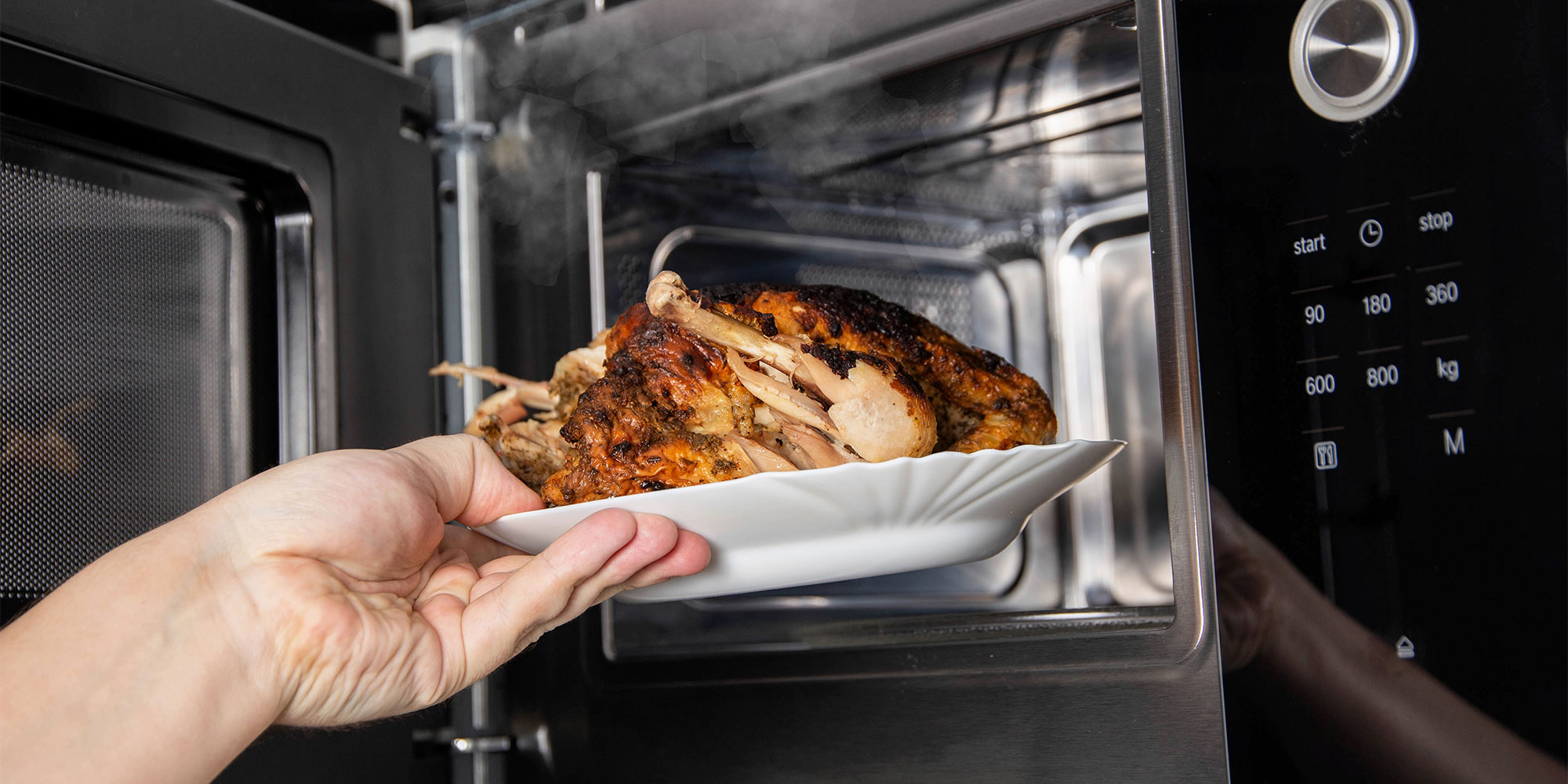 Reheating chicken
