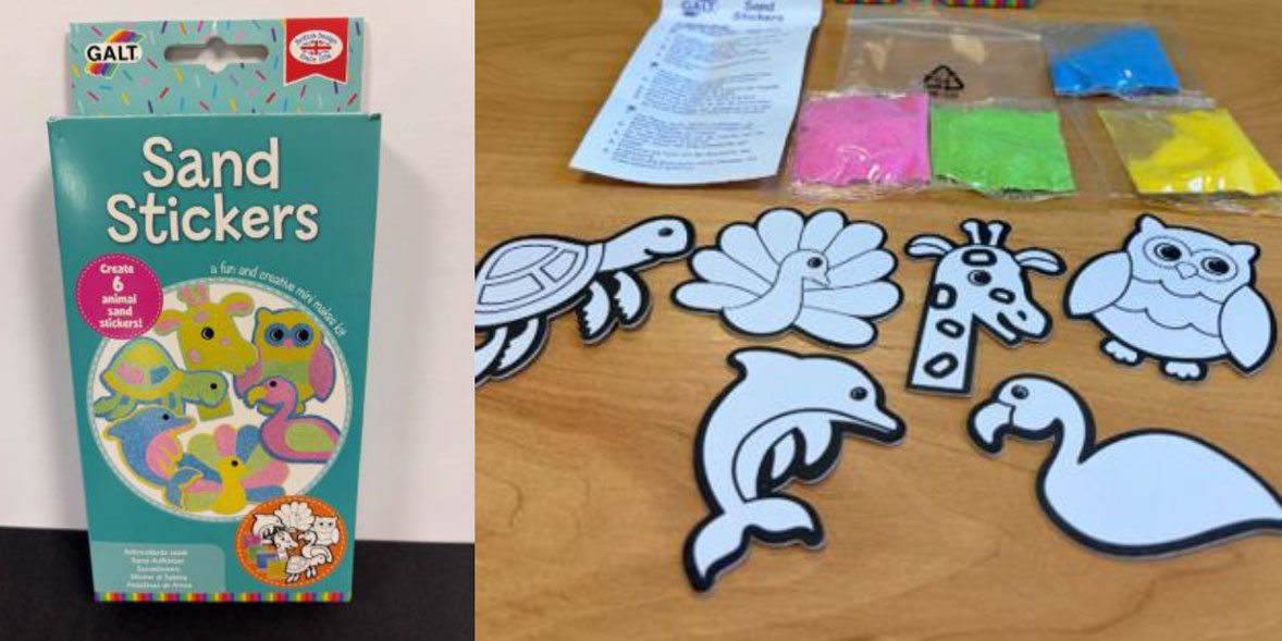 Galt sand stickers recall