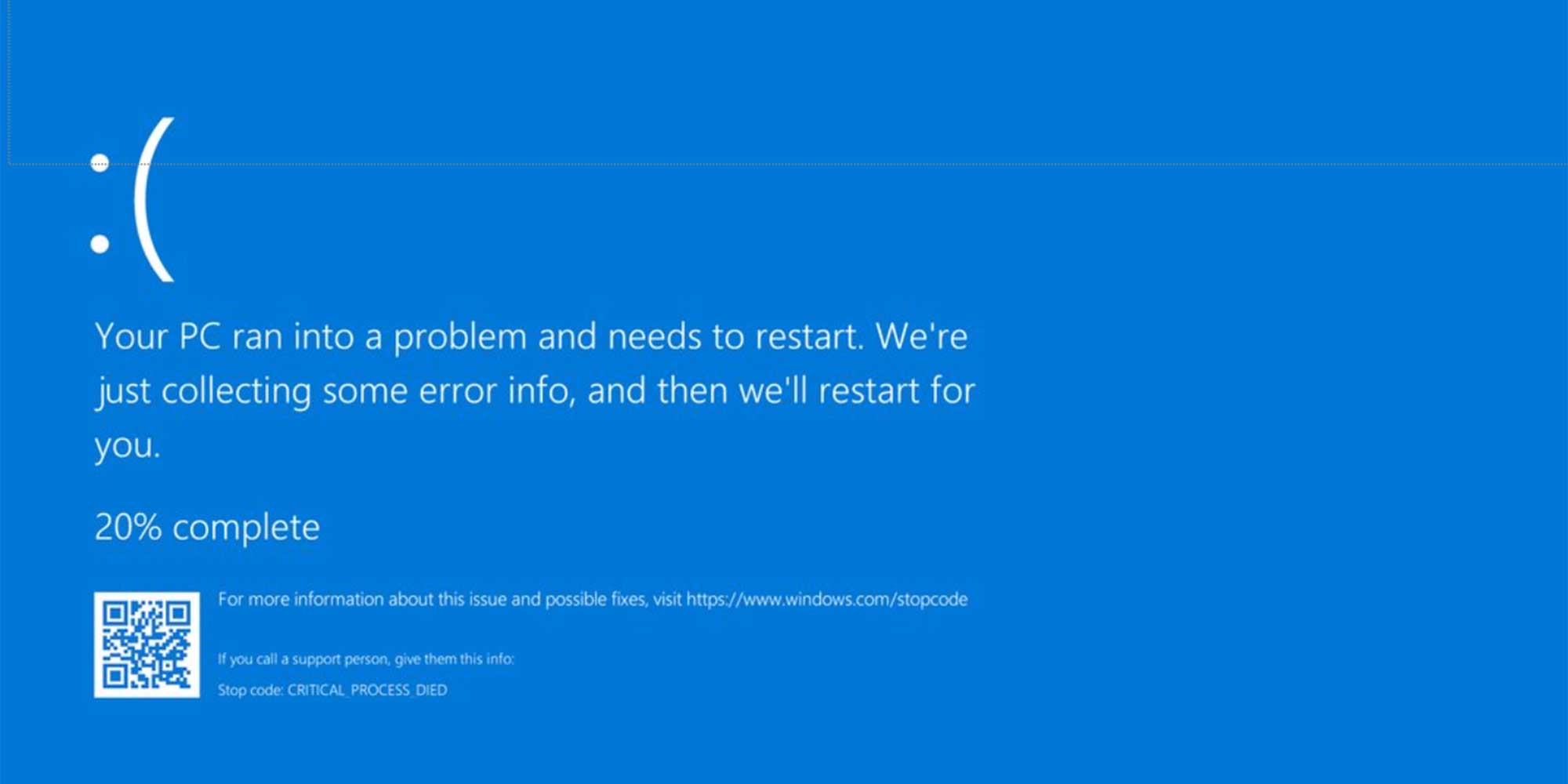 Blue Screen error code
