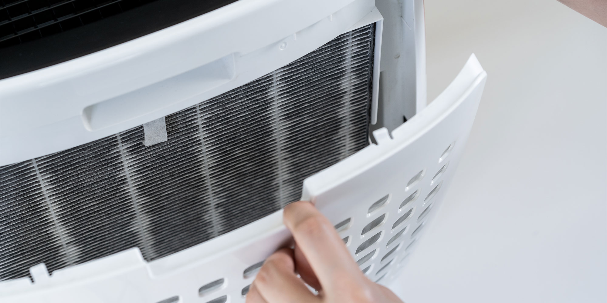 Dirty air conditioner filter