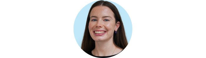 Headshot of Louise Sayers (Senior Researcher) 