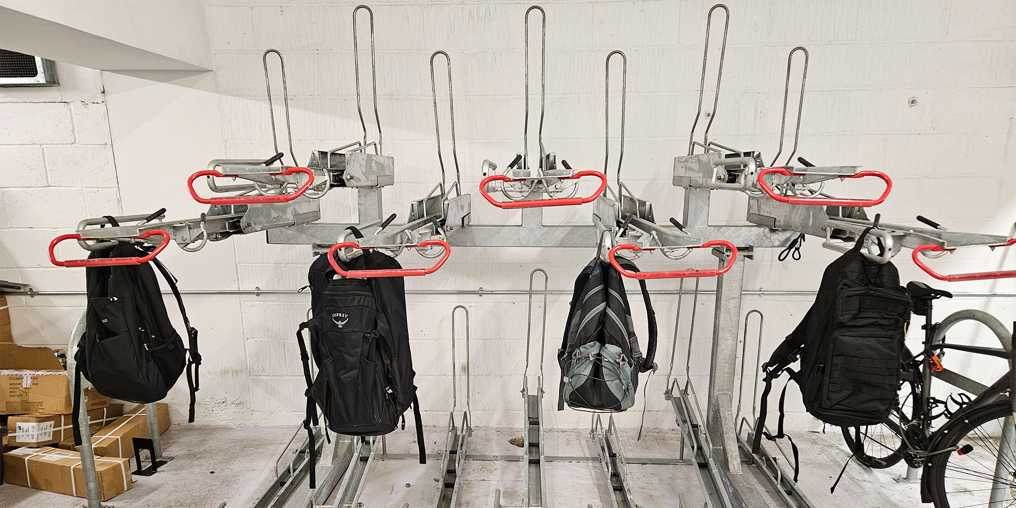 Backpack weight test.