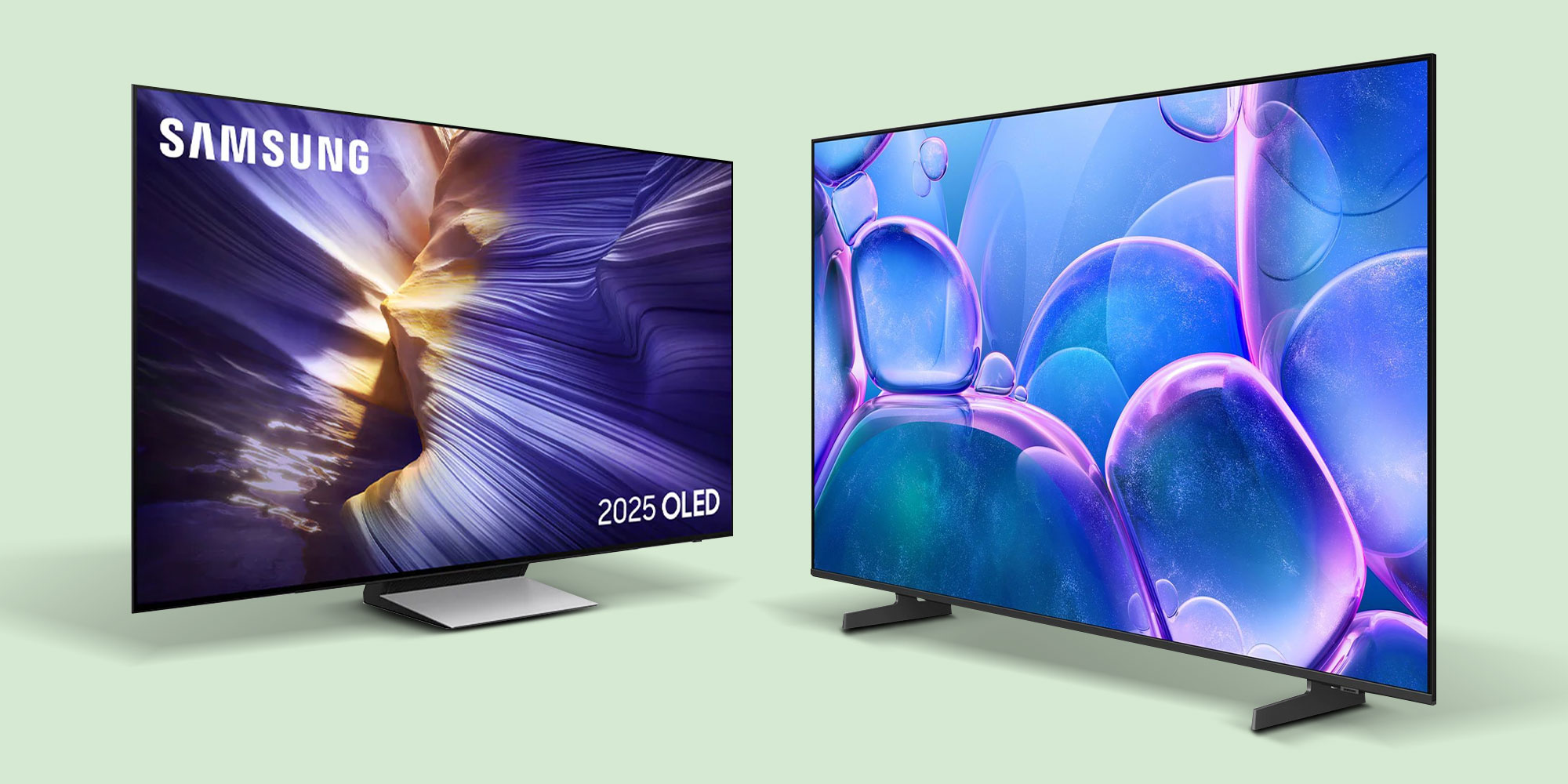 Samsung QE55S90F and UE55U7000F TVs