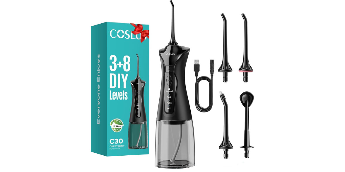 COSLUS C30 Oral Irrigator water flosser