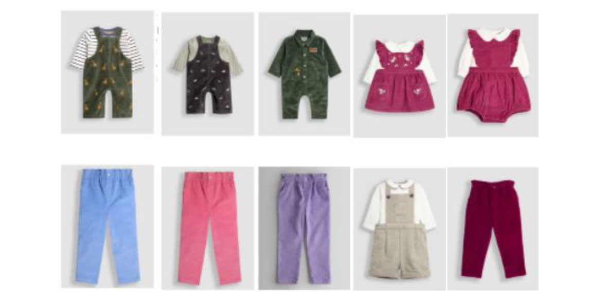 Recalled JoJo romper suits