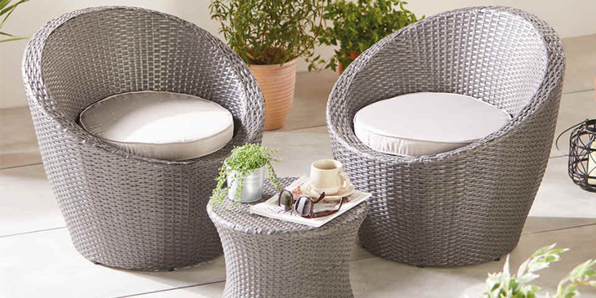 Rattan companion deals seat tesco