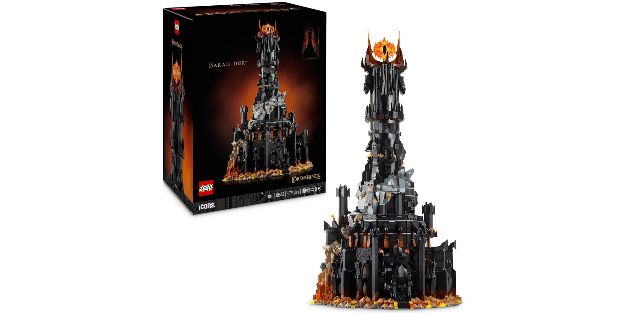 Barad-dûr model ⁠Lego LOTR