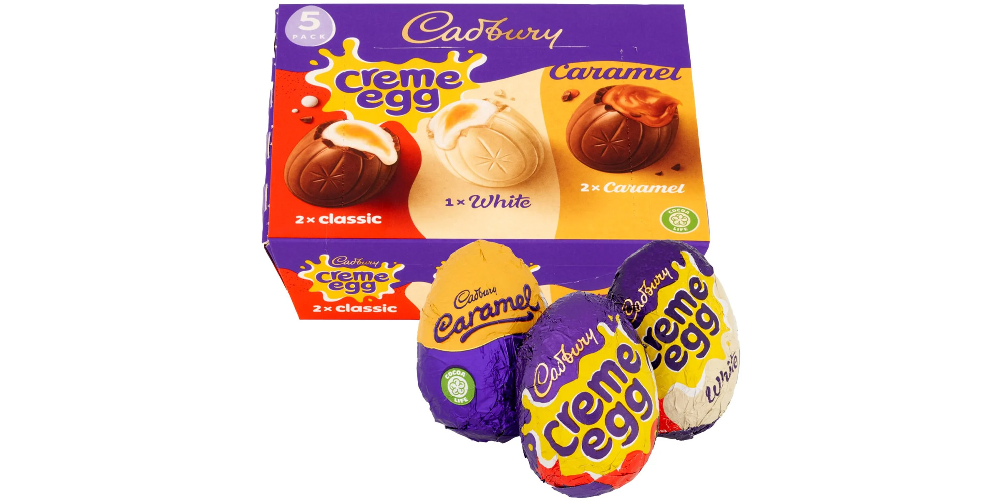 Mixed Cadbury creme eggs