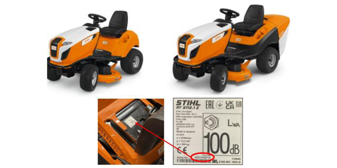 Stihl ride-on mower