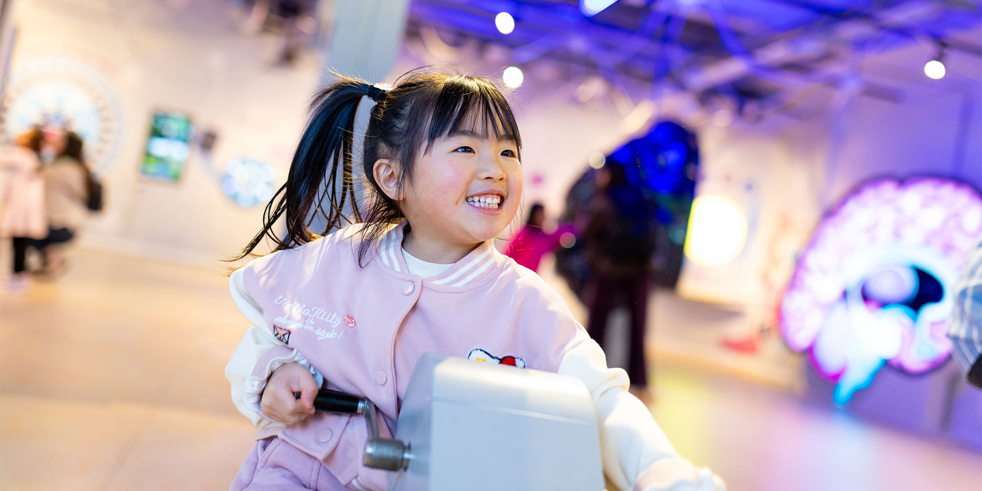 Child at Eureka Science and Discovery