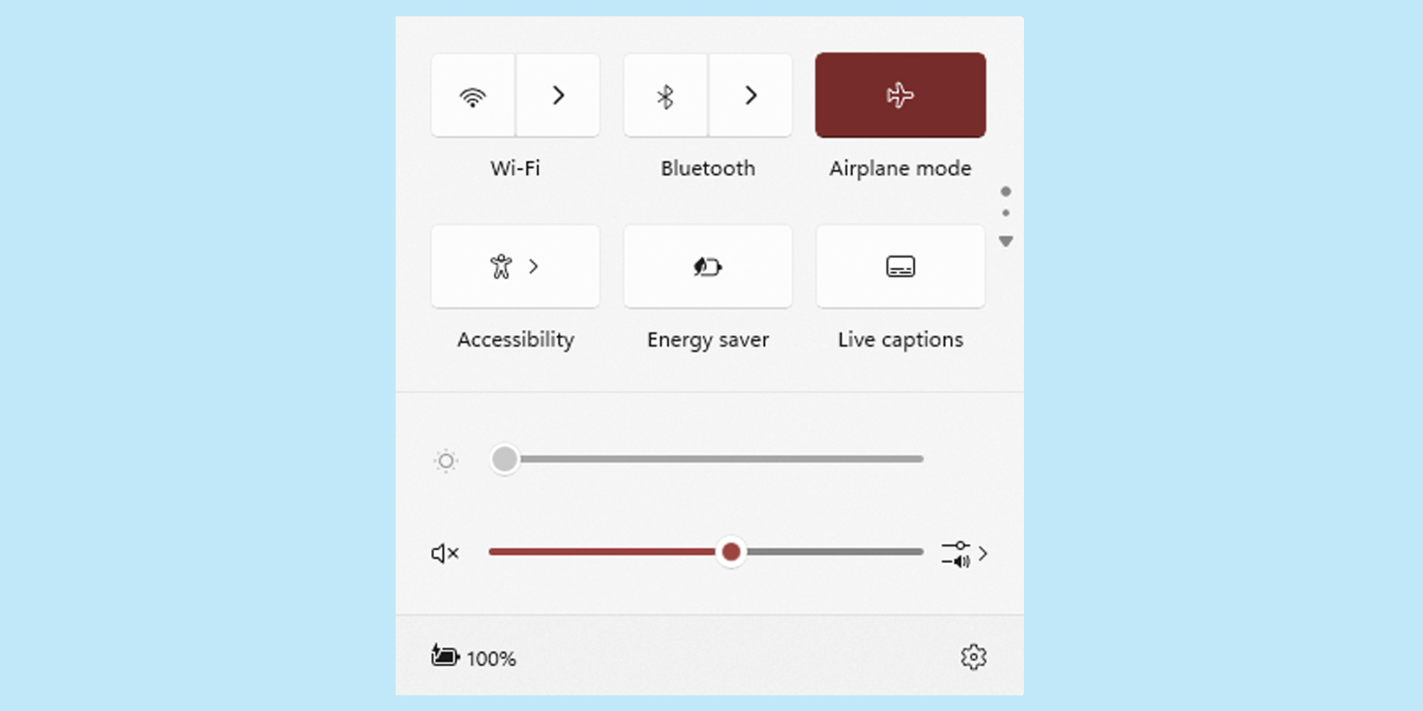 Airplane mode on Windows