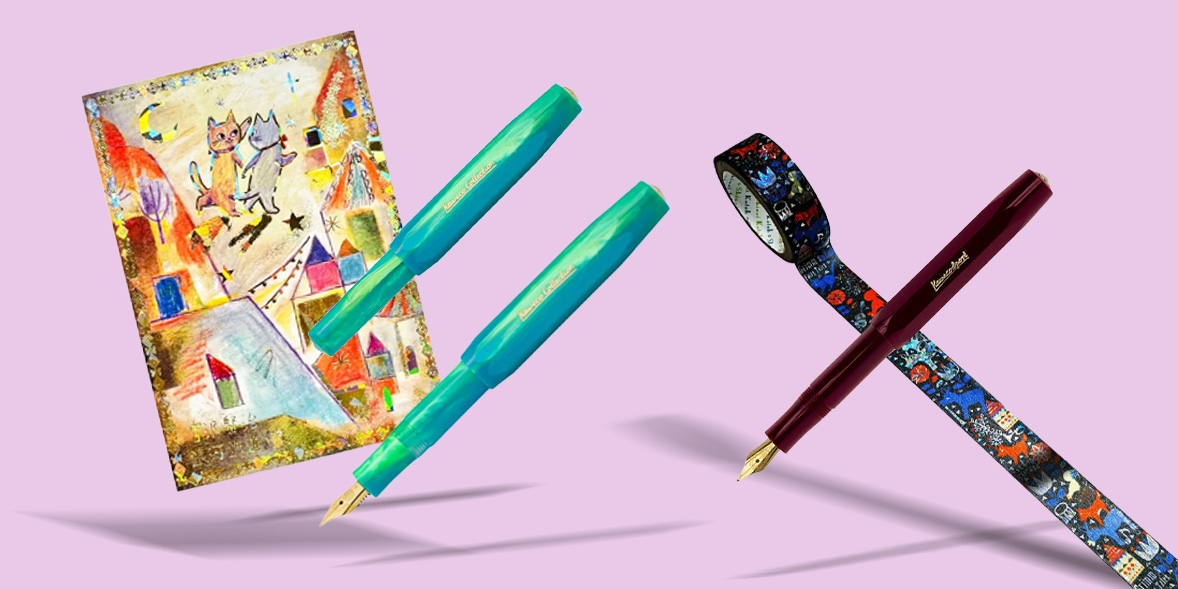 Kaweco pens and shinzi katoh stationery