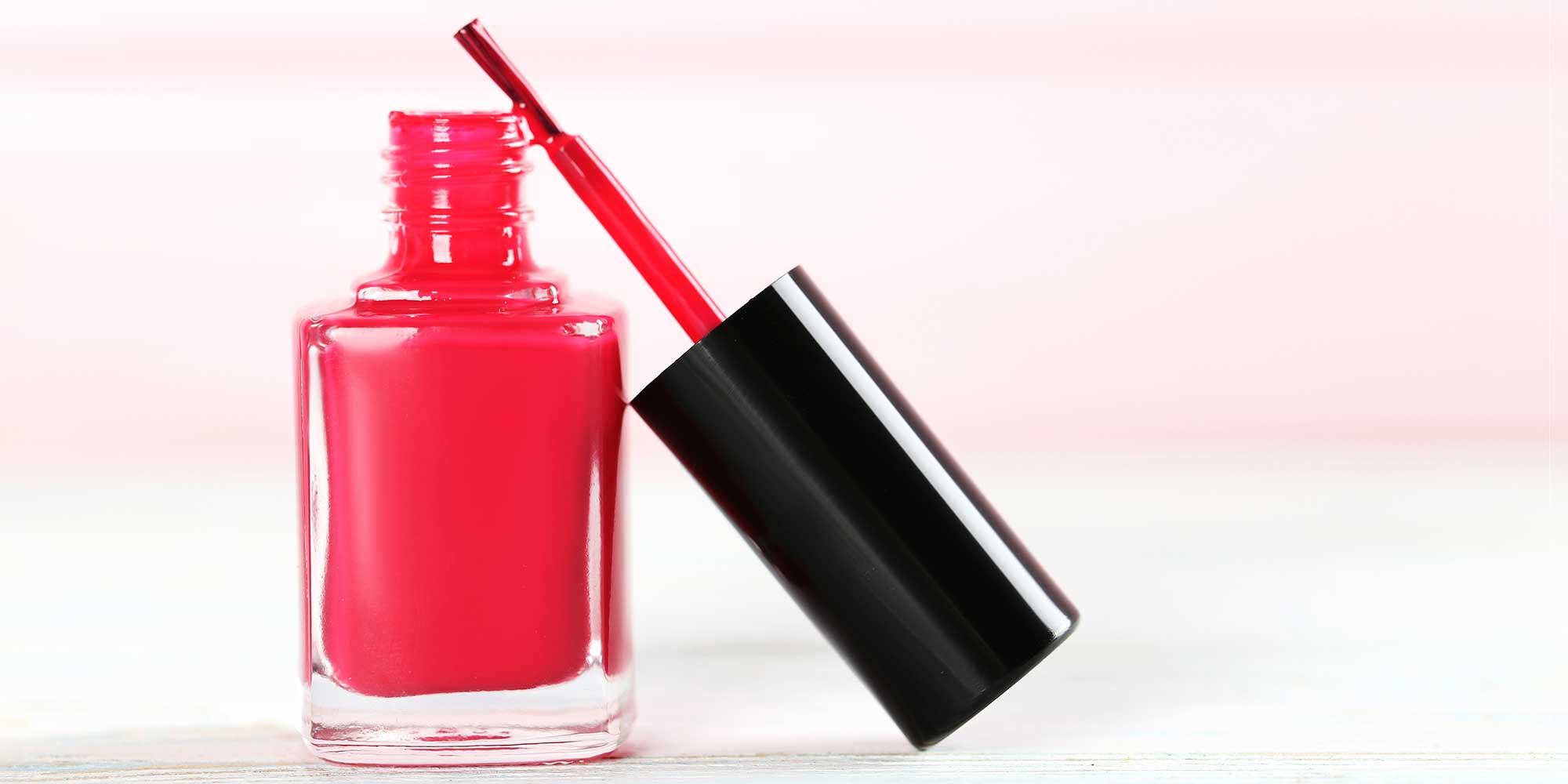 A bottle of nail polish